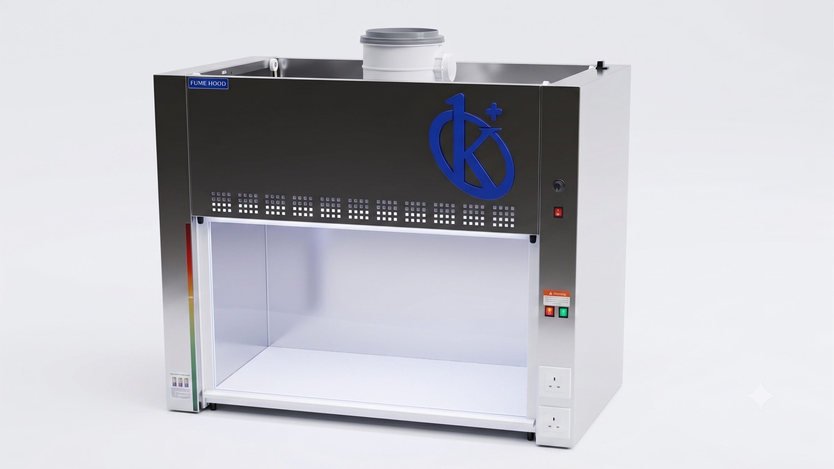 Hotte d'Extraction de Gaz de Bureau en Acier Inoxydable AISI 304 – Modèle YR05810-SS