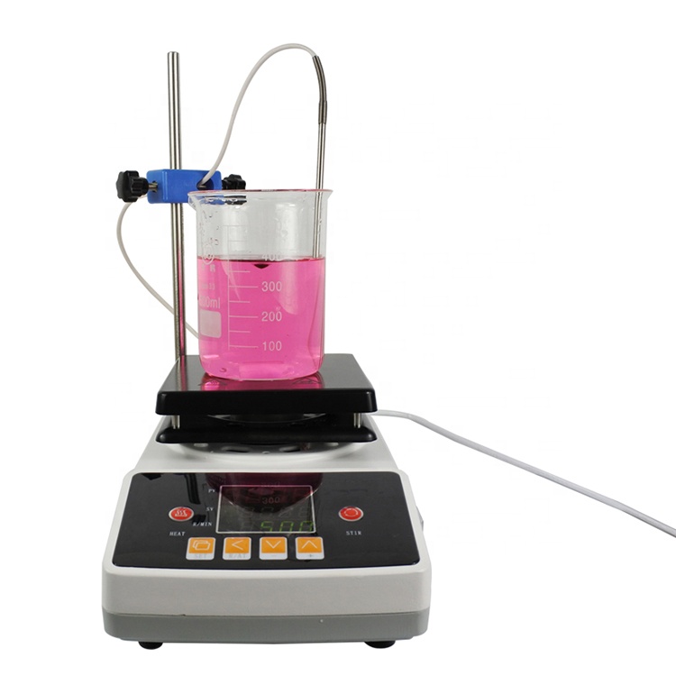 Mini Agitateur Magnétique à Plaque Chauffante de Laboratoire Numérique YR02941 – 1