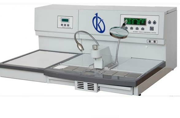 Machine d'enrobage par congélation de tissus biologiques {6 litres, avec plaque de refroidissement} YR448