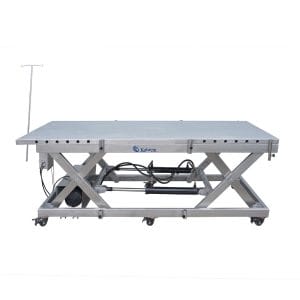 Conception avancée des tables d'opération vétérinaires augmentant le confort du chirurgien