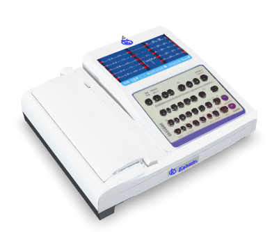 Électrocardiographe numérique portable à 12 canaux YR05162