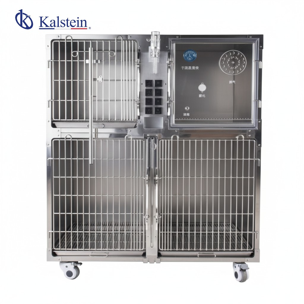 Cage à oxygène hospitalière en acier inoxydable YR06609 – 1
